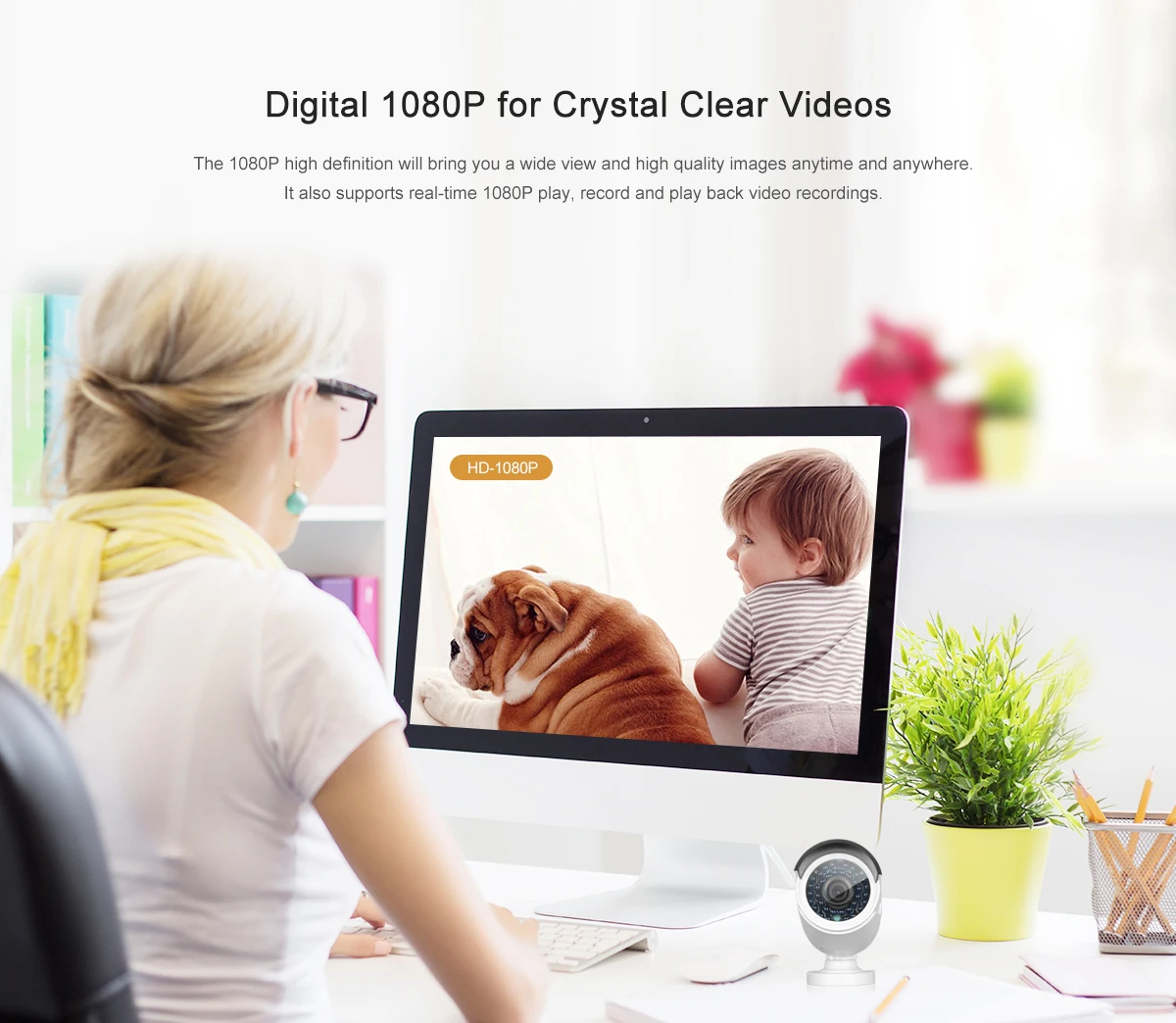 Sistema de Segurança Sistema de Câmera de Vigilância ir ao ar Sannce Rede Poe Nvr Kit Cctv 2.0mp Câmera ip Visão Noturna Livre 4ch 1080 p 6 Sannce 4ch 1080 p rede poe nvr