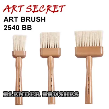 

2540BB high quality Kungking hog bristle hair long wooden handle oil art supplies artist brush