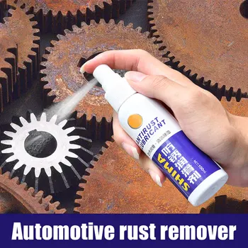 

Vehemo 100ml Cars Derusting Spray Rust Remover Derusting Practical Metal Parts Lubrication Rust Inhibitor Wheel Hub Screw