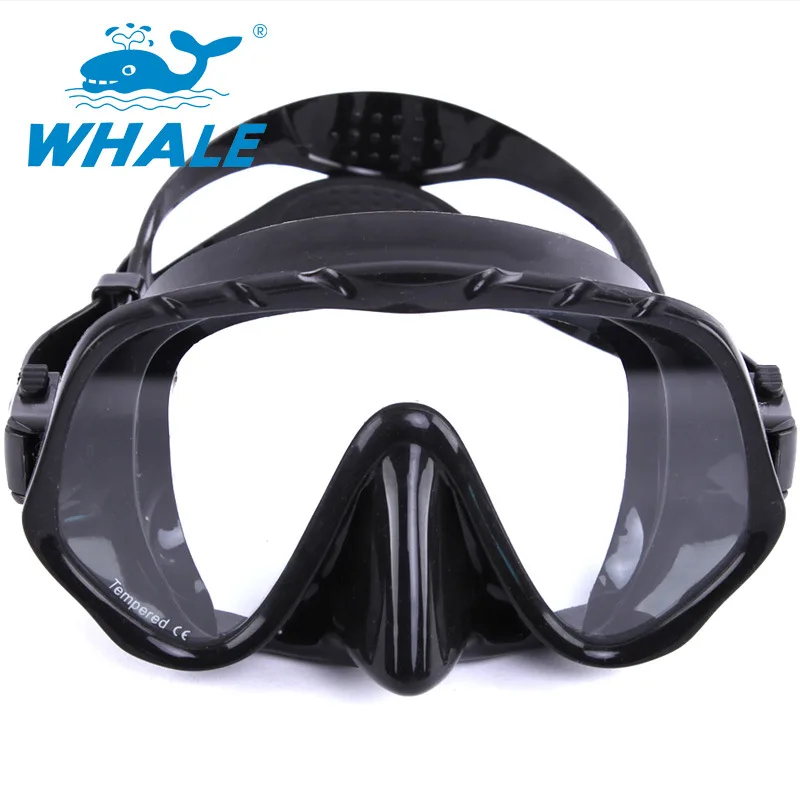New Brand Professional Brand Diving Mask ,Seal Silicone Skirt Strap Snorkel Scuba Goggle With Great Vision Tempered Glass Adult