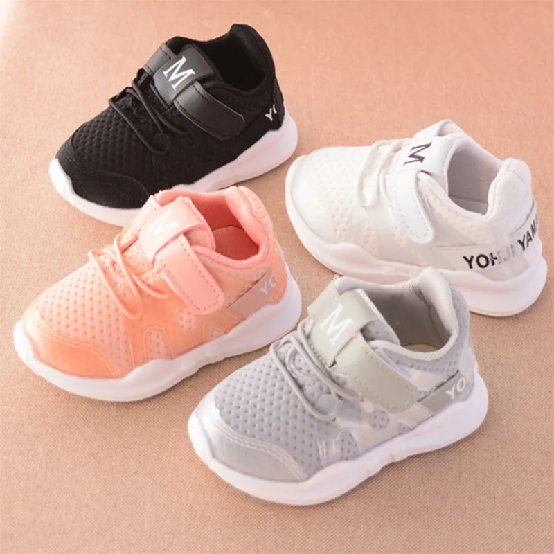 New 2019 Children Shoes Girls Boys Sport Shoes White Soft ...