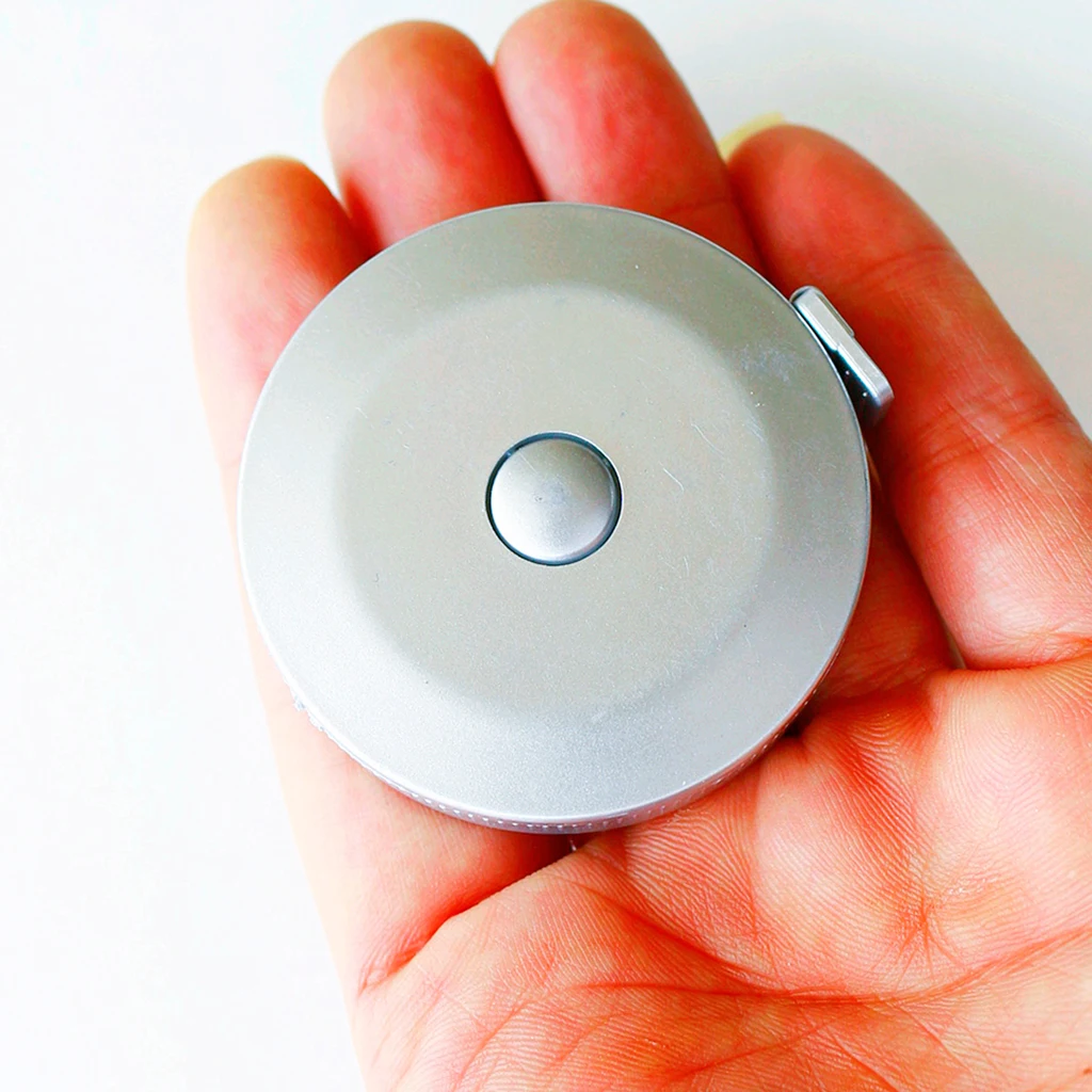Retractable Round Tape Measure Keychain for Baby Height Wedding Baby Shower Favors 5ft / 1.5m  