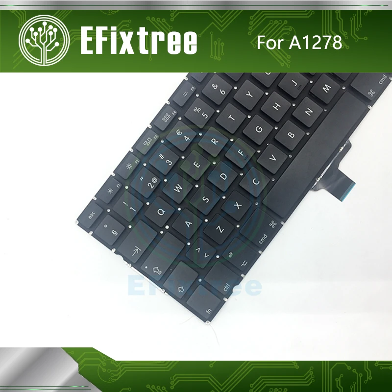 Шведский для Macbook Pro 13 ''A1278 Клавиатура с винтовой строчкой 2009 2010 2011 2012 EMC 2326 2351 2419