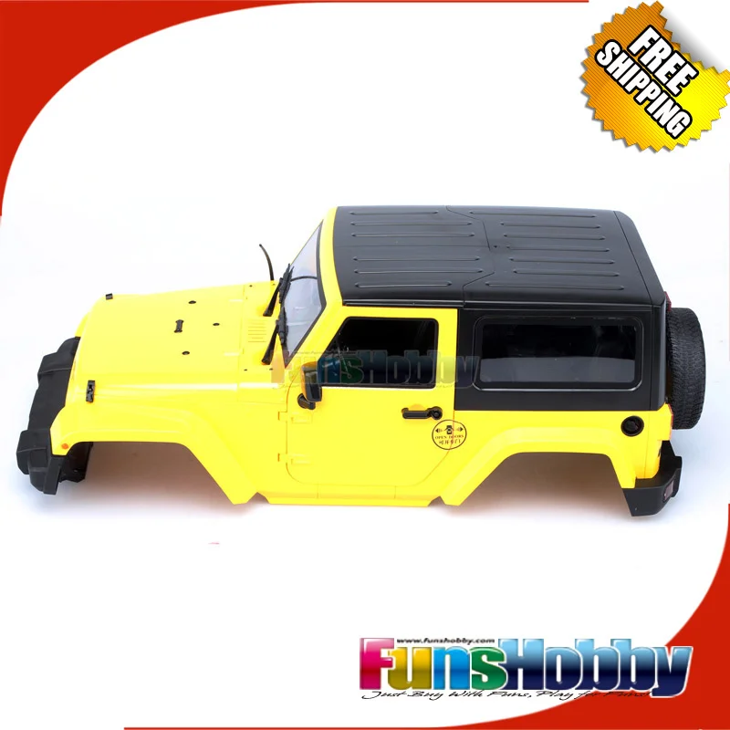 

MHPC 1/10 RC Crawler Wrangler Jeep Body Cover Fit Axial Land Rover D90 RC 4WD Cod.FH34001/FH34002