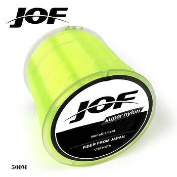 

JOF 500 Meters Nylon Fishing Lines Fishing Rope Carbon Fiber Line Multifilament Strong Japan Sea Fly Fishing Lines 5 LB-30 LB