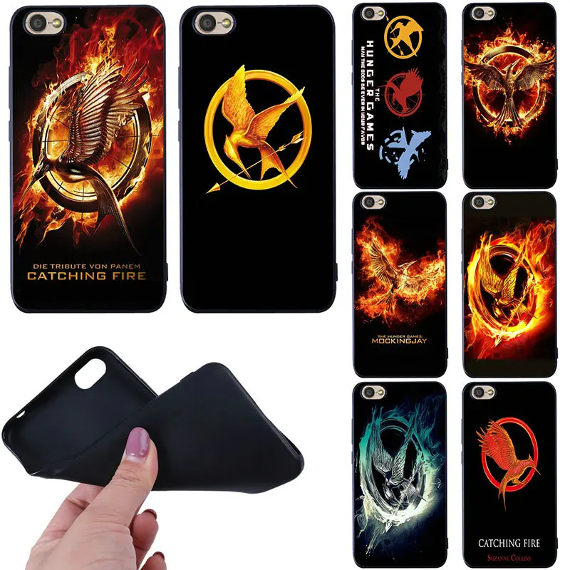 

The Hunger Games Movie Logo Phone Case Soft TPU Cover for Xiaomi Mi Redmi Note 2 3 4 4X 4A 5 5A 6 8 SE A1 S2 Pro Plus Bags