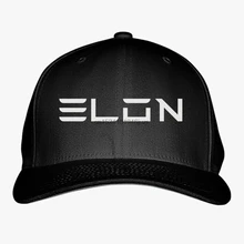 Бейсболки в стиле хип-хоп с принтом, бейсболка elon musk