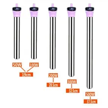 Европейские правила аквариума из нержавеющей стали автоматический Электрический нагреватель с постоянной температурой взрывозащищенный нагревательный стержень