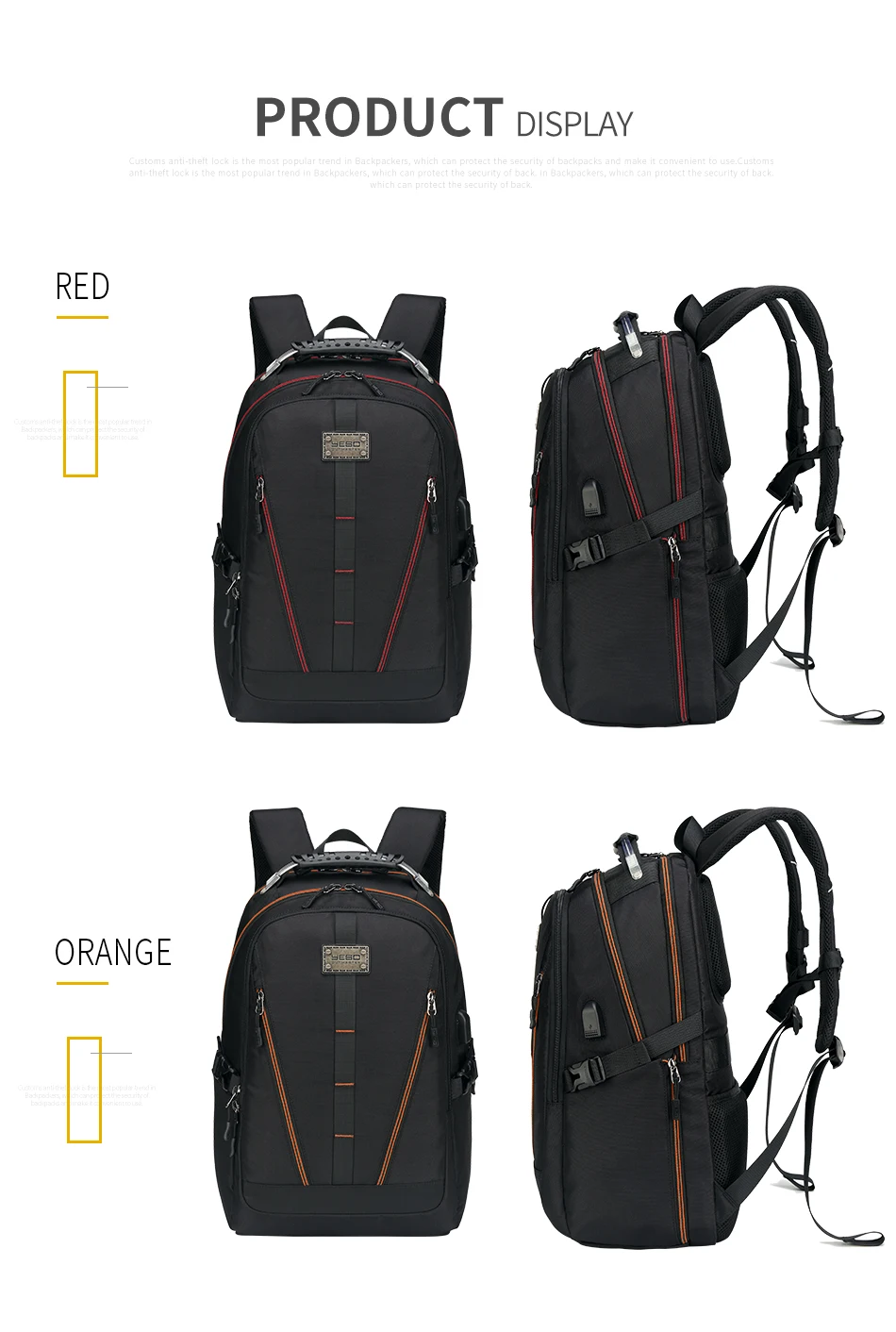 6Men Backpack