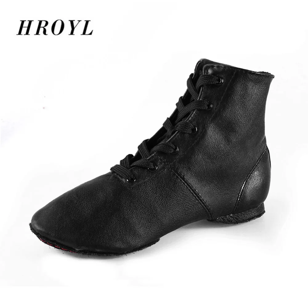 Uni Black Jazz Dance Shoes Leather Jazz Sneaker Shoes Lace Up Boots uni-black-jazz-dance-shoes-leather-jazz-sneaker-shoes-lace-up-boots