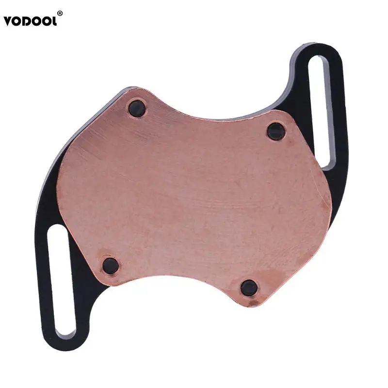 Северный и южный мост S Shape Waterblock G1/4 дюймовый медный упор 44 58 мм водяной блок с