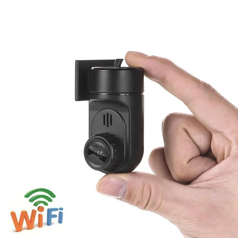 

Mini Car DVR Dash Camera 165 Degree Rear Viewing Angle Front USB Port In-car WIFI Camera Reversing Parking for Android System