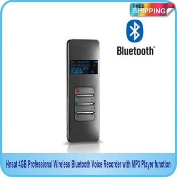 

Free Shipping!! NEW 4GB Professional Wireless Bluetooth USB Voice Recorder with MP3 Player function