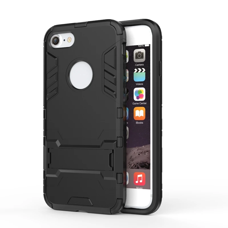 Для iphone 7 Телефон Случаях Гибридный Резина 3 в 1 Робот Броня Case Heavy Duty