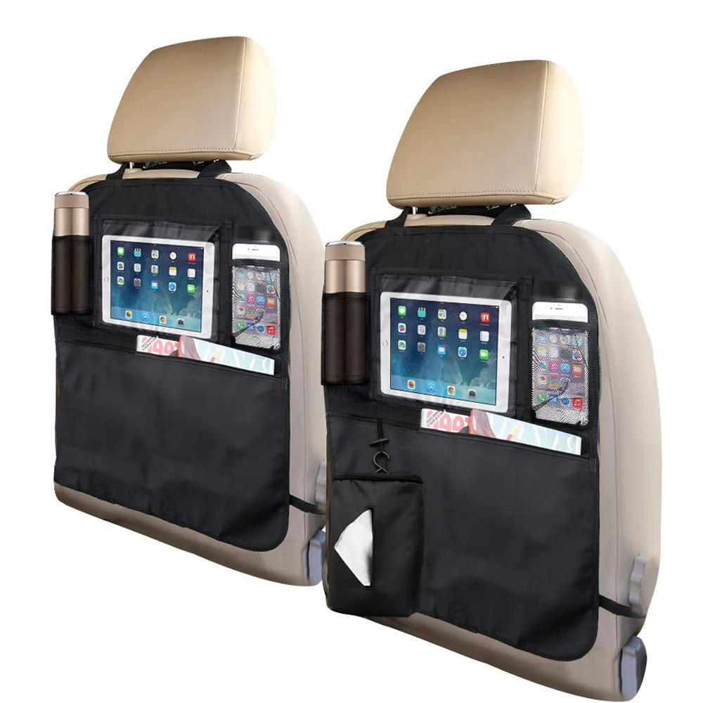 Защита спинки кресла Автомобиля Заднее Сиденье Органайзер, 2-Pack Xl ребенок дети авто заднее сиденье протектор, автомобиль водонепроницаемый сиденье назад Kick Pro