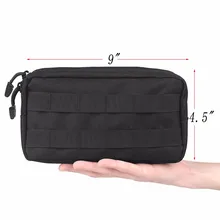 Малый размер тактические Молле мешочки для кобуры компактный