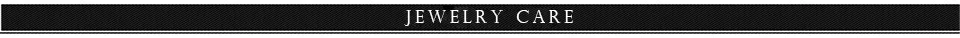 jewelry care