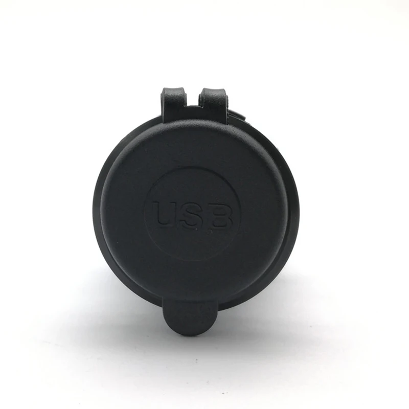 Автомобильное зарядное устройство Dual USB QC3.0 гнездо адаптера питания прочный портативный алюминиевый сплав M8617