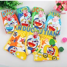 5 шт./лот детская одежда из хлопка для мальчиков, одежда для дома Нижнее бельё трусы Молочные, шелковые трусики с мультяшным принтом, для детей от 3 до 11 лет 13 TP01