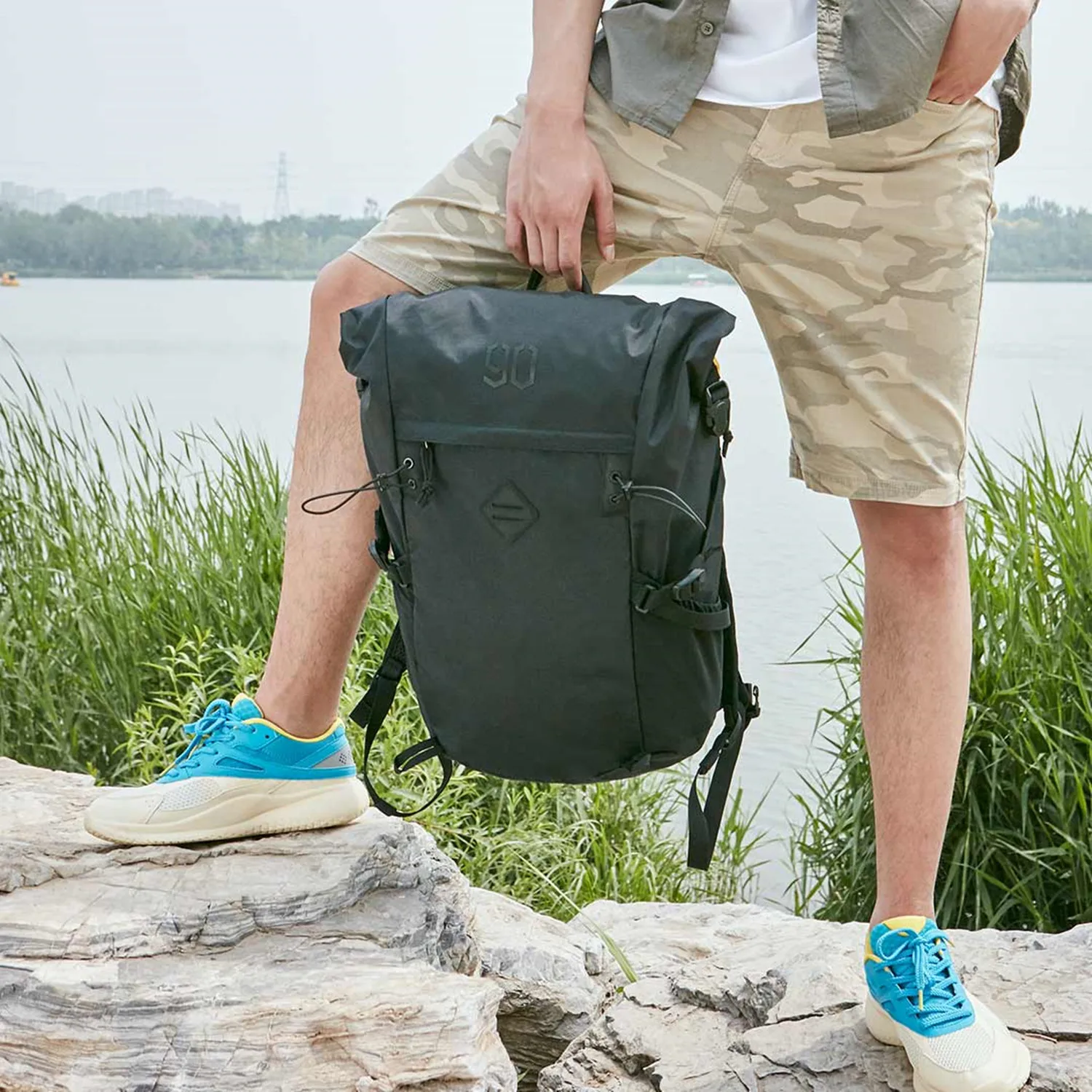 NINETYGO 90Fun 25L походный рюкзак многофункциональная Водонепроницаемая уличная сумка