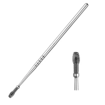 

5Pcs Washable Ear Care Spiral Cleaner Portable Tool Health Dig Removal Curette Skimmed Earpick Set Stainless Steel