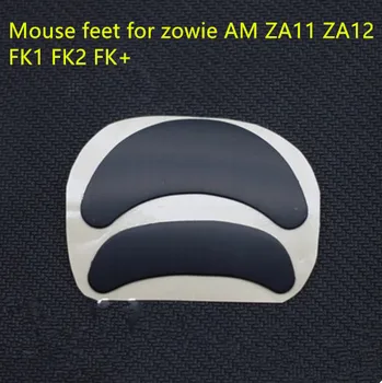 

2 sets/pack TPFE mouse skates mouse feet for ZOWIE AM ZA11 ZA12 FK1 FK2 FK+ Thickness is 0.6mm