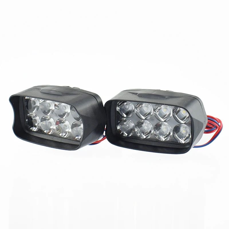 Moto rcycle фары rbike вспомогательное Вождение огни headlamp12V 12 Вт прожекторы супер яркий туман пятно лампы водостойкий