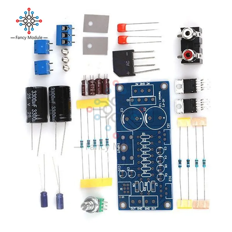 TDA2030A аудио усилитель плата модуль DIY комплект для Arduino компоненты OCL 18 Вт x 2 BTL 36 Вт