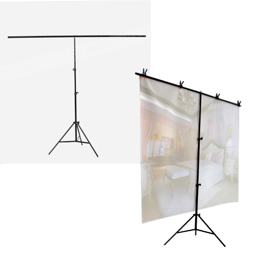 Portable T Shape Background Backdrop Stand Kit Backdrop Stand Kit Background Backdrop Standbackground Stand Kit Aliexpress