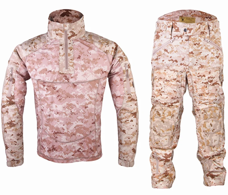 A-TACS FG тактическая боевая рубашка и брюки Gen2 Unform костюм BDU США военный штурм