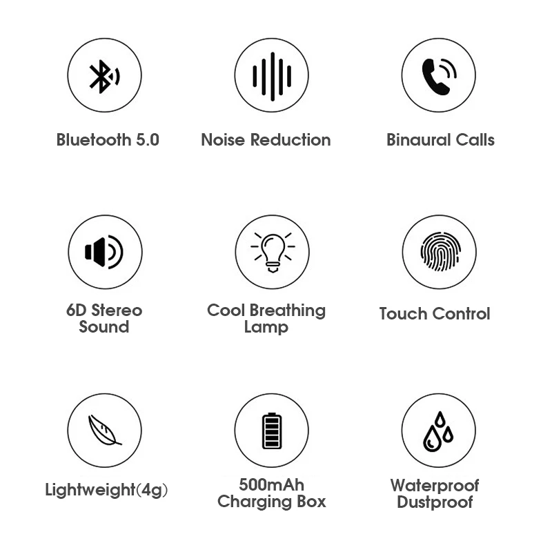 TWS Bluetooth наушники с крутым узором светящаяся Пекинская опера маска/дьявол беспроводные стерео Hifi Звук Наушники Спорт Музыка гарнитура