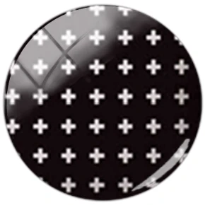 TAFREE Новое поступление черная волна игровая картинка 12 15 18 20 мм стеклянный кабошонный купол основание крышка подвеска - Цвет: A93