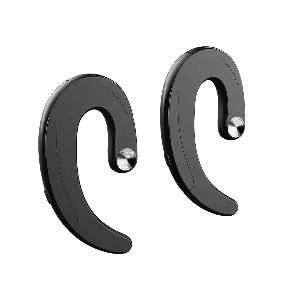 

2 pcs/set Bluetooth Bone Conduction Headset Wireless Ear Hook Sports Driving Handsfree Earphones with Mic for iPhone xiaomi