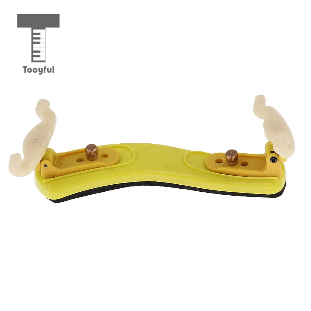 Tooyful Colorful Adjustable Violin Shoulder Rest Musical Support for 1/4 1/8 Violin Fiddle Parts