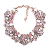 Fatpig Charm Rhinestone Flowers Necklaces Women Fashion Crystal Jewelry Choker Statement Bib Collar Necklace 2022 ► Photo 2/6