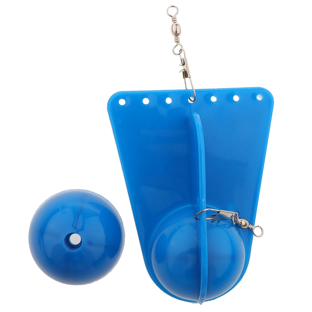 ABS Plastic Artificial Bait Adjustable Weight Sea Fishing Trolling Diving Board Rigging Paravanes Trolling Fishing