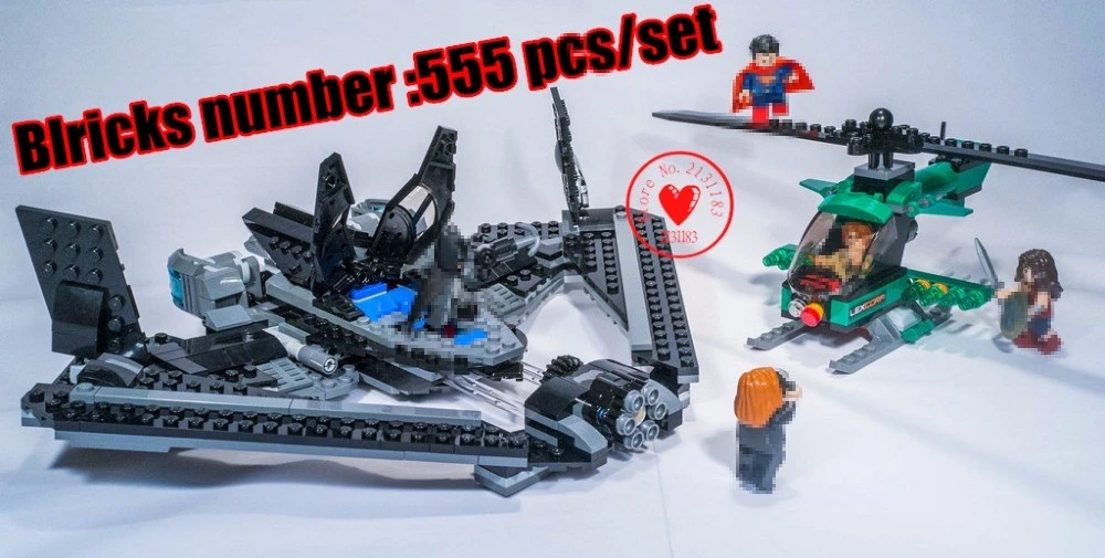 

New SuperHeroes Batmobile DC fit legoings Batman figures justice league model Building Blocks diy bricks Toys gift kid set