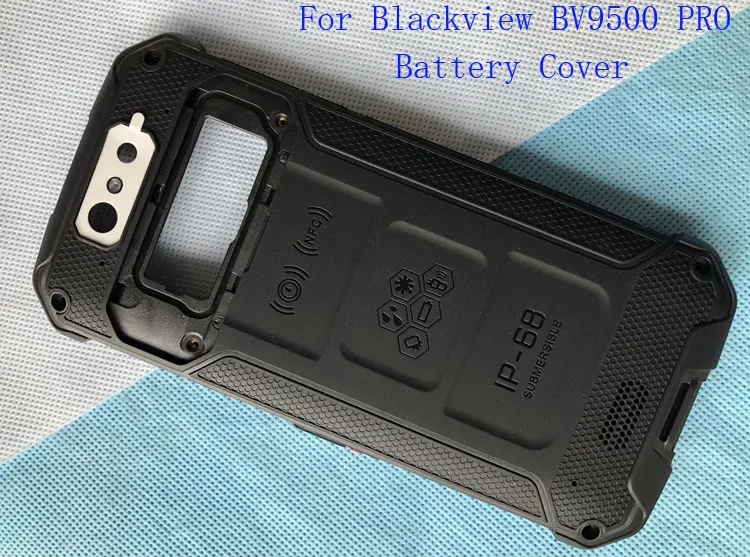 Goede Originele Blackview BV9500 pro Batterij Cover met Microfoon en Luidspreker Voor Blackview BV9500 Mobiele Telefoon