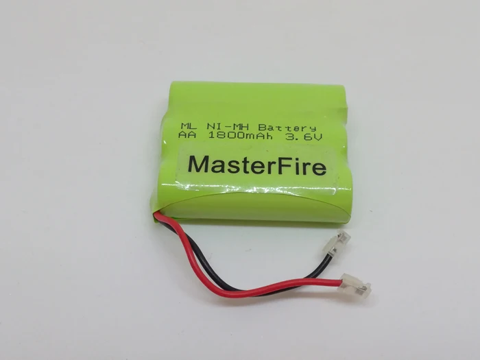 

MasterFire 8PACK/LOT New Original Ni-MH AA 3.6V 1800mAh Ni-MH Rechargeable Battery Pack With Plugs For Cordless Phone Batteries