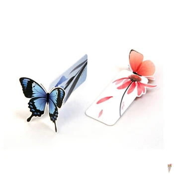 

T 3D Butterfly Book marks korean Stationery Kawaii Lovely Paper Painted Bookmark Vintage Bookzzi