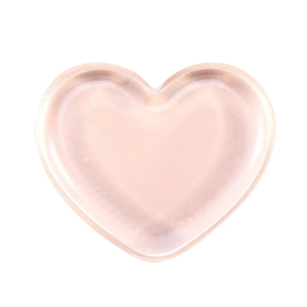 

Blender Silicone Sponge Egg Transparent Silicone Heart Shaped Makeup Puff for Foundation BB Cream Essence Makeup Beauty Tools