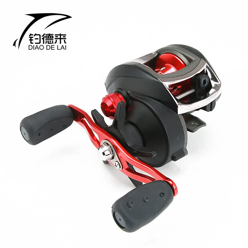 

FDDL 8.1:1 12+1BB Carretilha de pesca molinete Right Left Baitcasting Reel Centrifugal Dual Brake Bait casting Reels Feeder