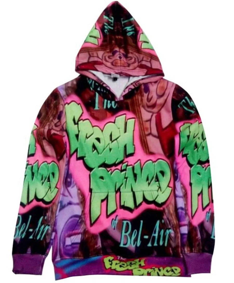 

New fashion hoodies arrival The Fresh Prince of Bel Air 3D hoody sweatshirt Will Smith sportswear tops hoodie fall tops