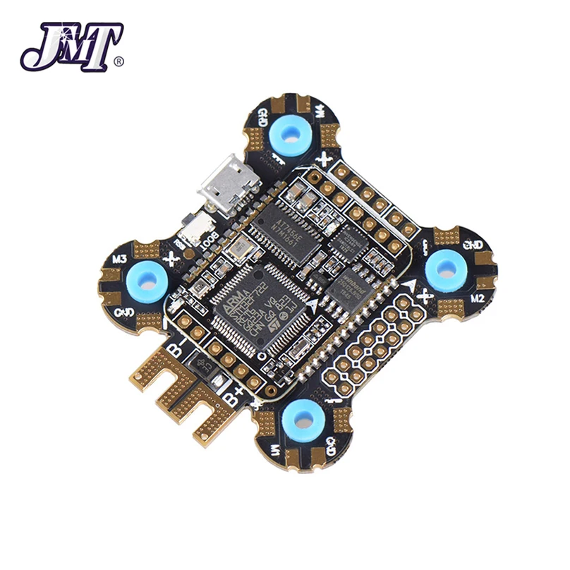 JMT F722 F7 игровые джойстики Betaflight на возраст от 2 до 6 лет с OSD 5 V/2A BEC с, алюминиевая крышка, 25В/1000 мкФ конденсатор с алюминиевой крышкой, 30x30 мм 12,8g для дрона с дистанционным управлением с видом от первого лица