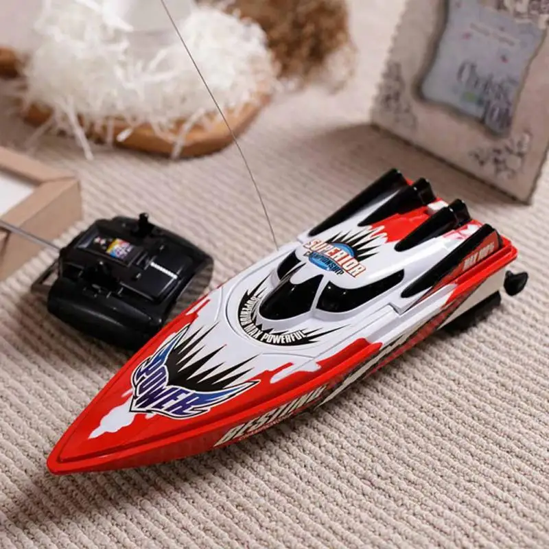 

New Arrival Radio Remote Control Twin Motor High Speed Boat RC Racing Outdoor Red/Green
