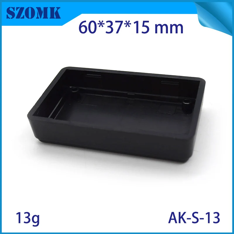 plastic enclosure for electronics control box szomk diy enclosure junction box plastic housing small abs instrument enclosure distribution box black plastic box enclosure electronics case (6)
