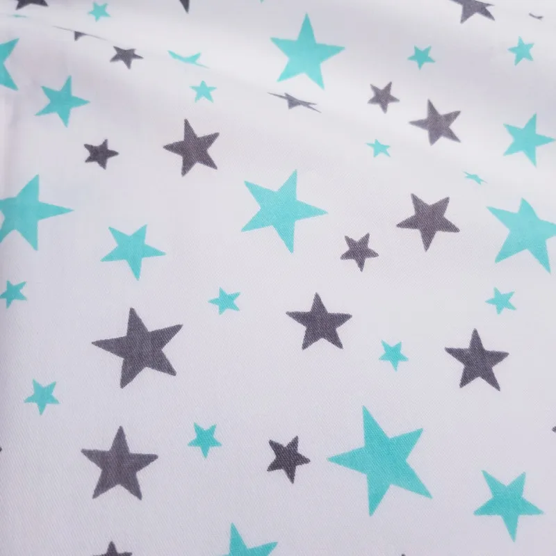 50x40 см Чистый хлопок Лоскутная саржевая ткань звезда/полоса печатная ручная работа по шитью Материал Ткань для домашнего текстиля