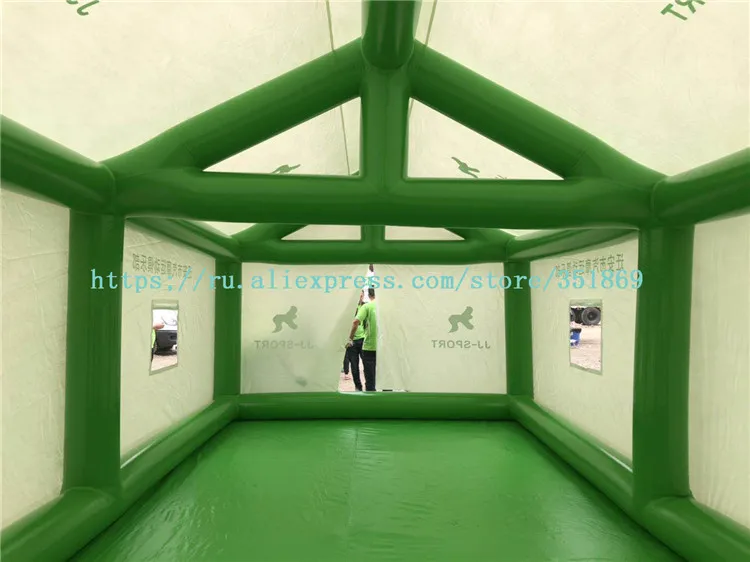 Factory customized direct selling outdoor large PVC inflatable air-proof tent, large PVC inflatable mobile tent