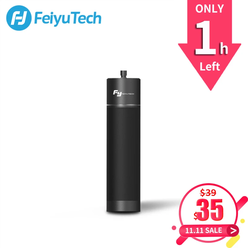 

FeiyuTech Handle Power Bank with Two 1/4 Inch Screw Ports for G6 G5 WG2 SPG G5GS Vimble 2 Gimbal Action Camera Charge when shoot