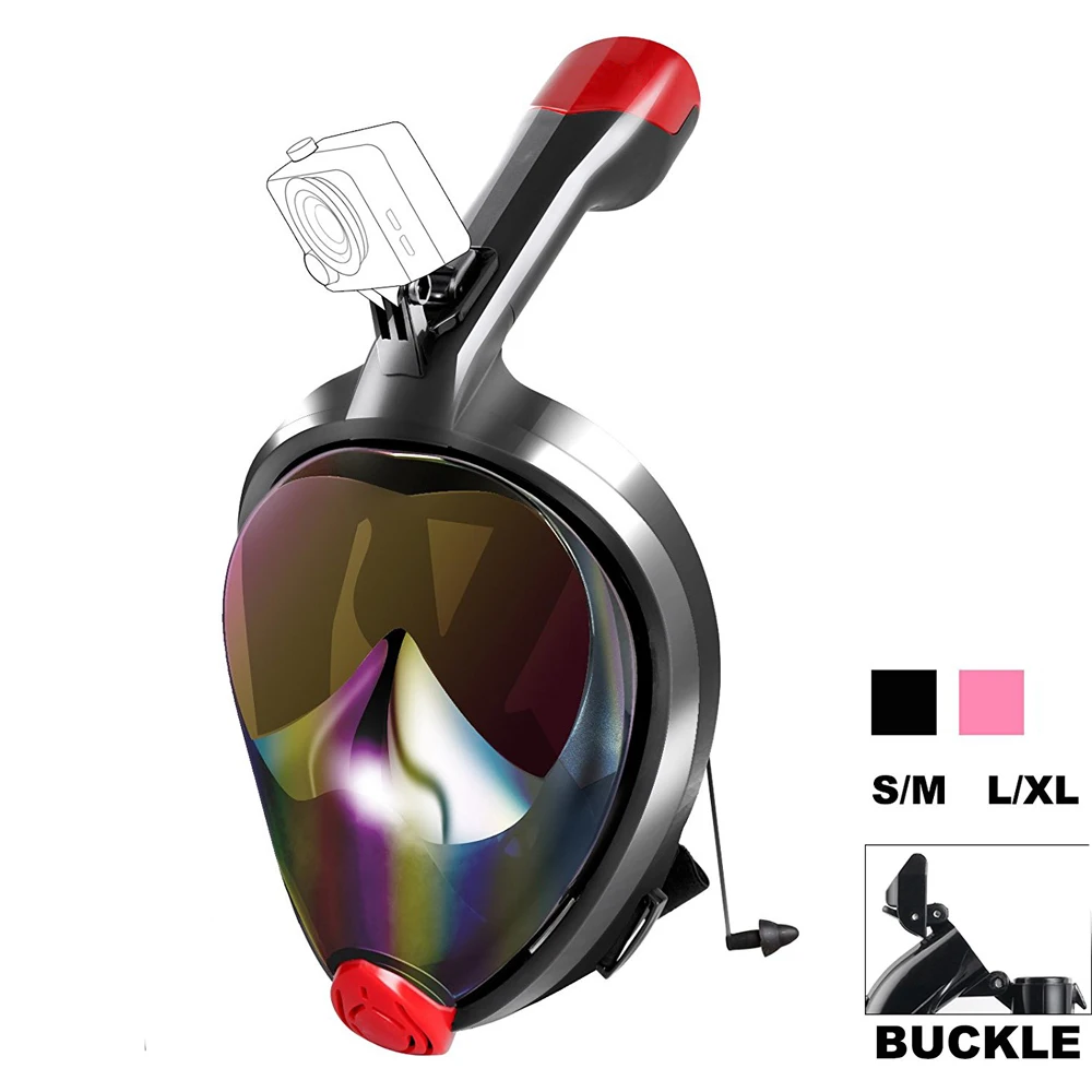Full Face Diving Snorkel Masks Scuba for diving equipment Underwater